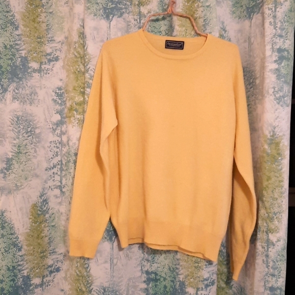 Sweaters - Yellow charter club cashmere Blouse  med